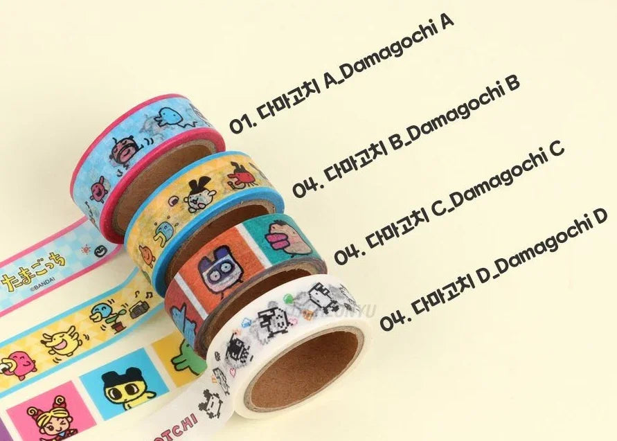 Tamagotchi denshitchi washi tape