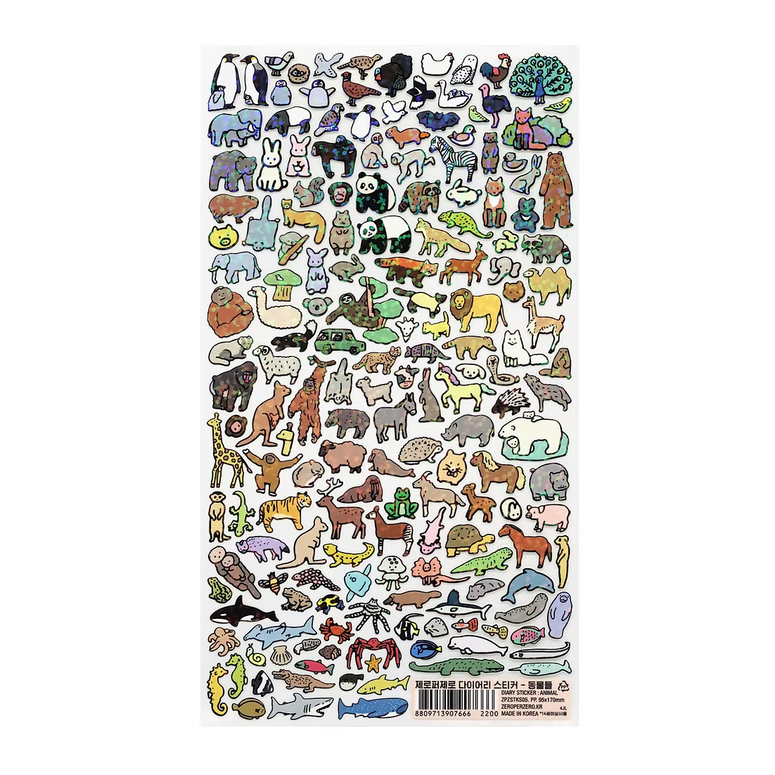 ZeroPerZero - Sticker sheets
