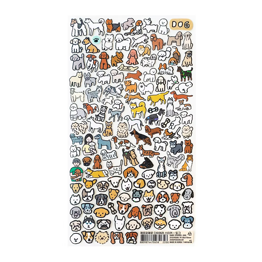 ZeroPerZero - Sticker sheets