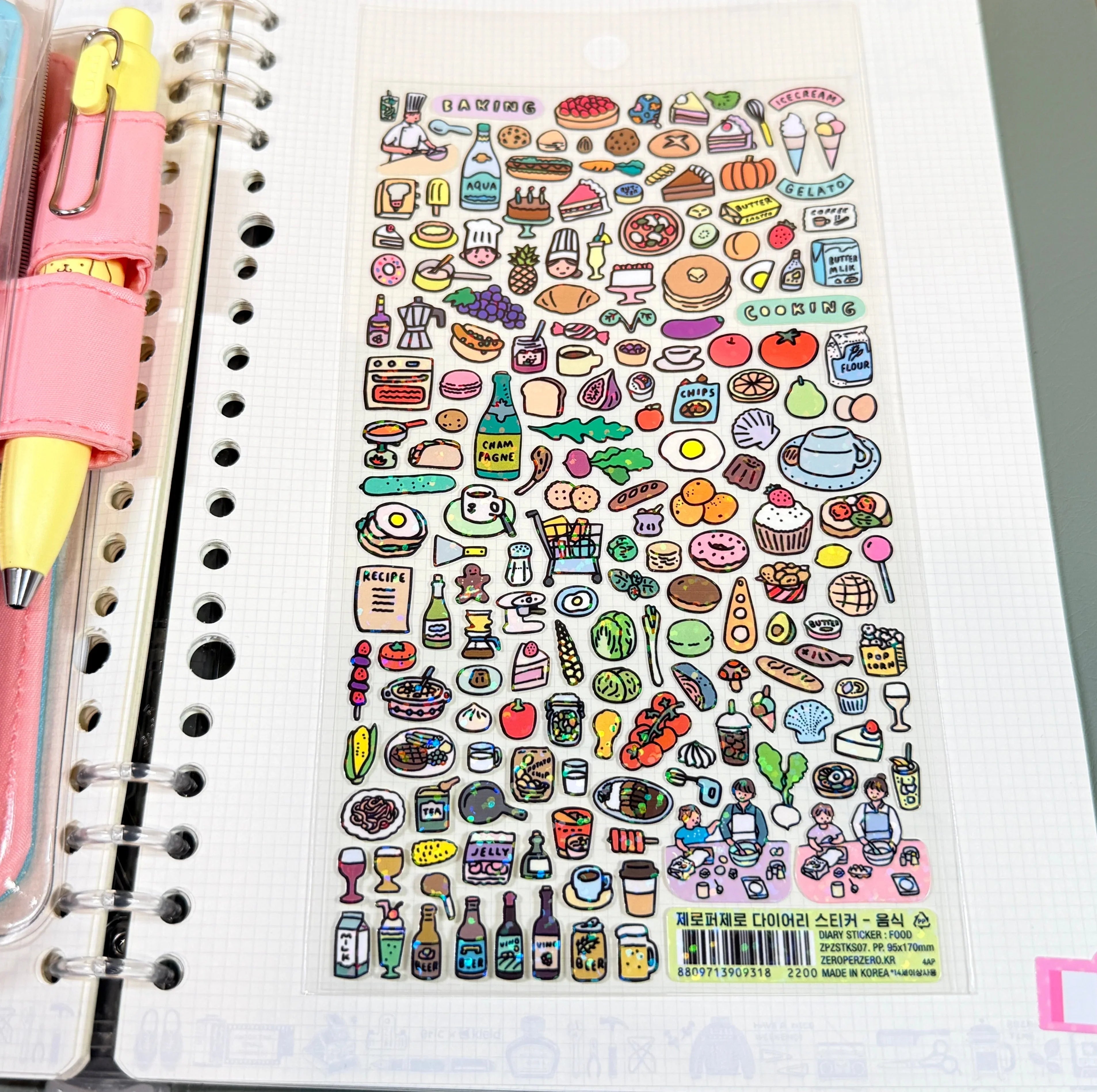 ZeroPerZero - Sticker sheets