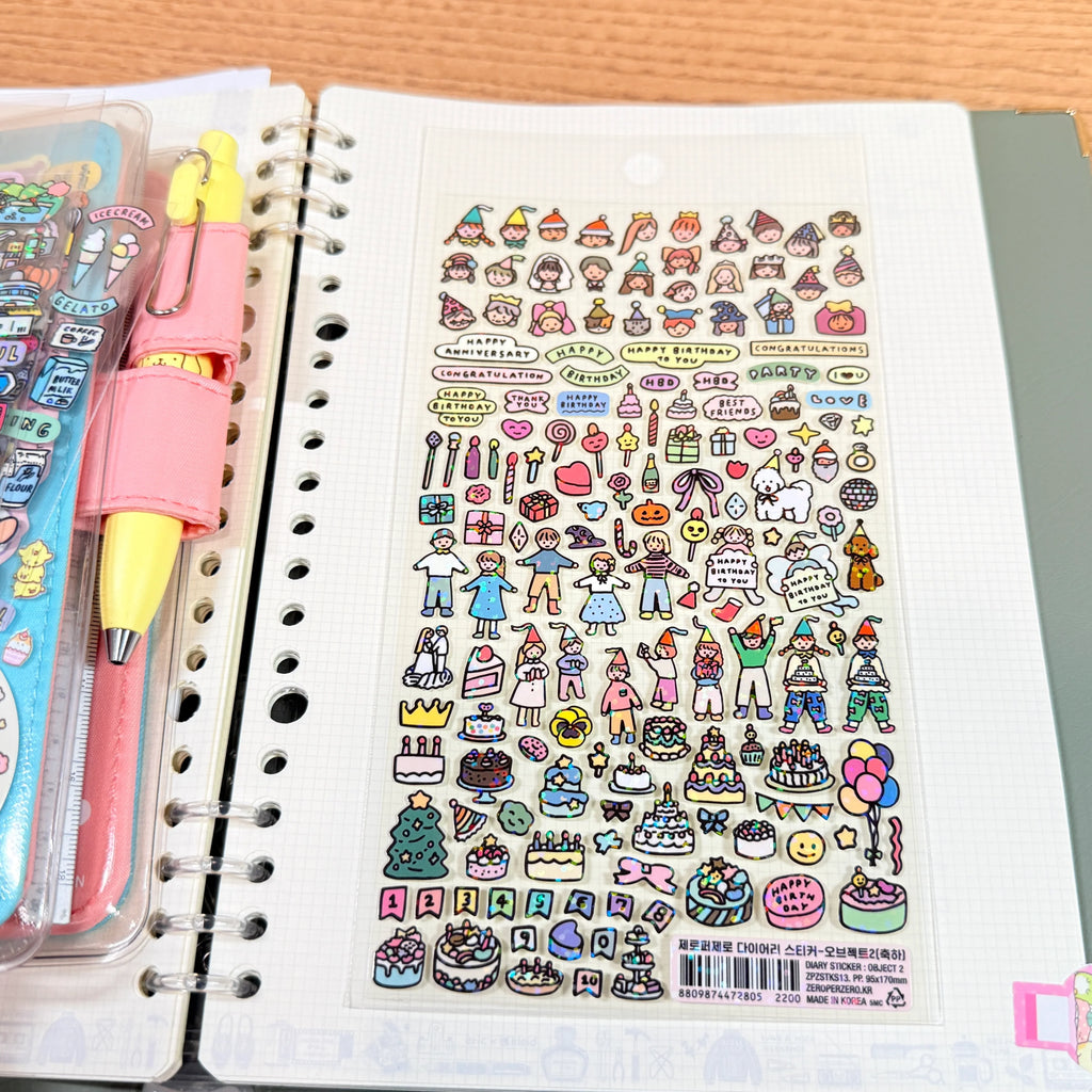 ZeroPerZero - Sticker sheets